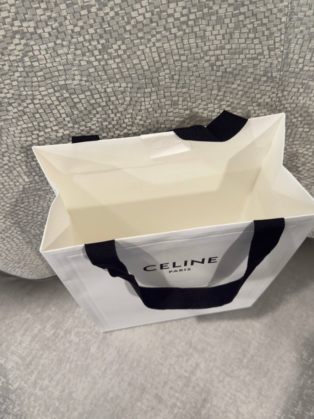 Celine Empty Belt Box and Logo Bag, like New - Picture 12 of 14
